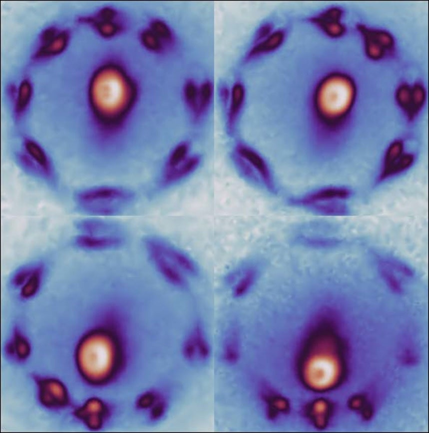 Photoluminescence Image of Hexagonal Boron Nitride