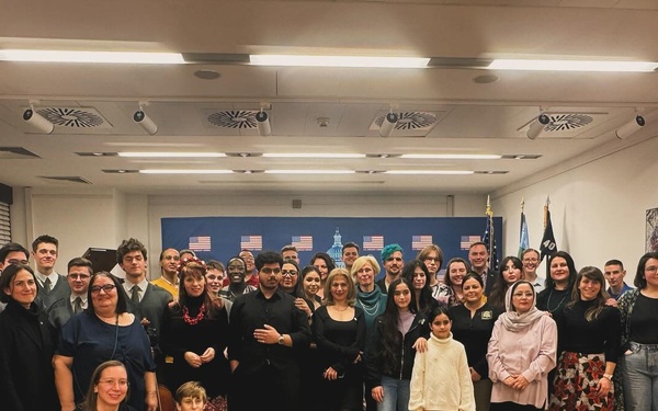 40th Army Band and Austrian Bundesheer Band play Amerika Haus