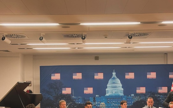 40th Army Band and Austrian Bundesheer Band play Amerika Haus