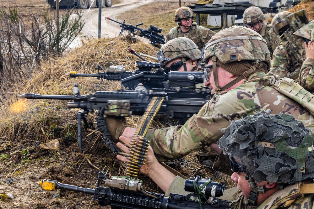 2nd Cavalry Regiment/3rd Squadron Live Fire Exercise