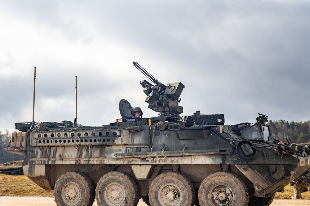 2nd Cavalry Regiment/3rd Squadron Live Fire Exercise