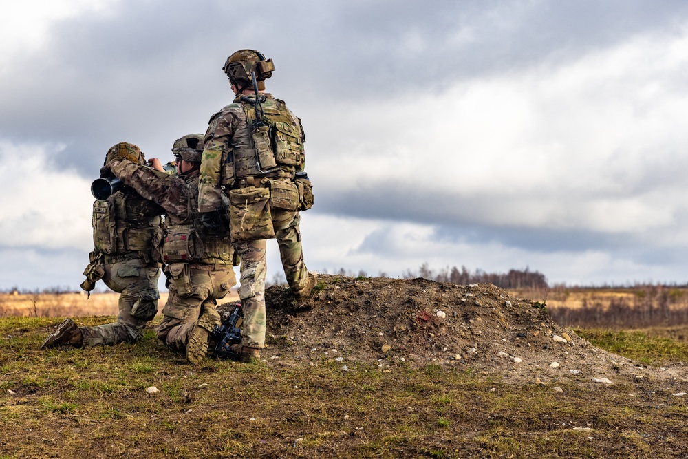 2nd Cavalry Regiment/3rd Squadron Live Fire Exercise