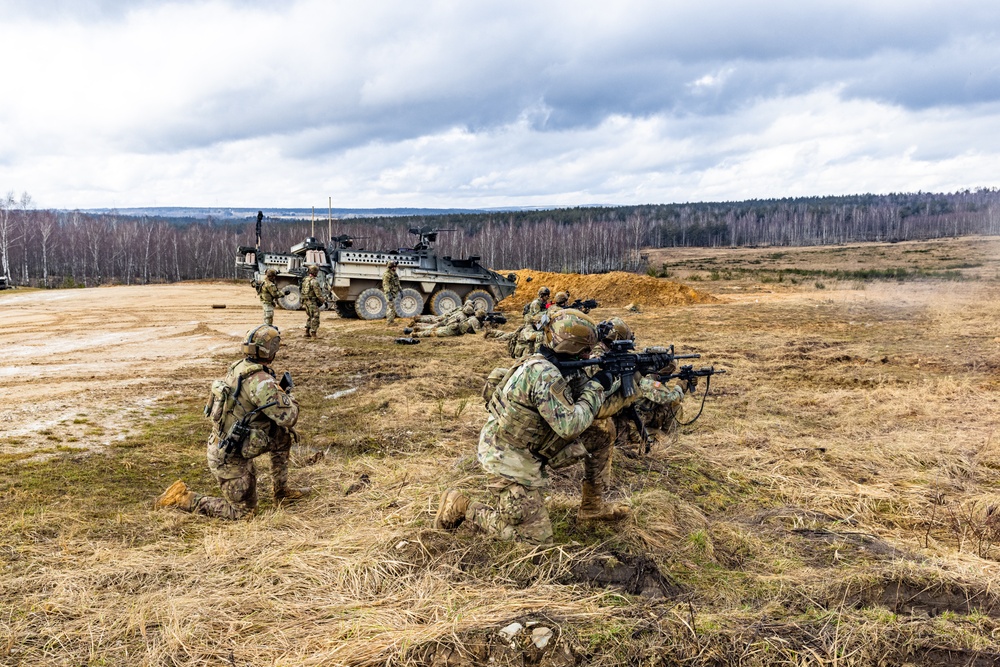 2nd Cavalry Regiment/3rd Squadron Live Fire Exercise