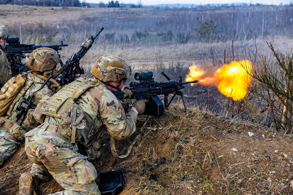 2nd Cavalry Regiment/3rd Squadron Live Fire Exercise