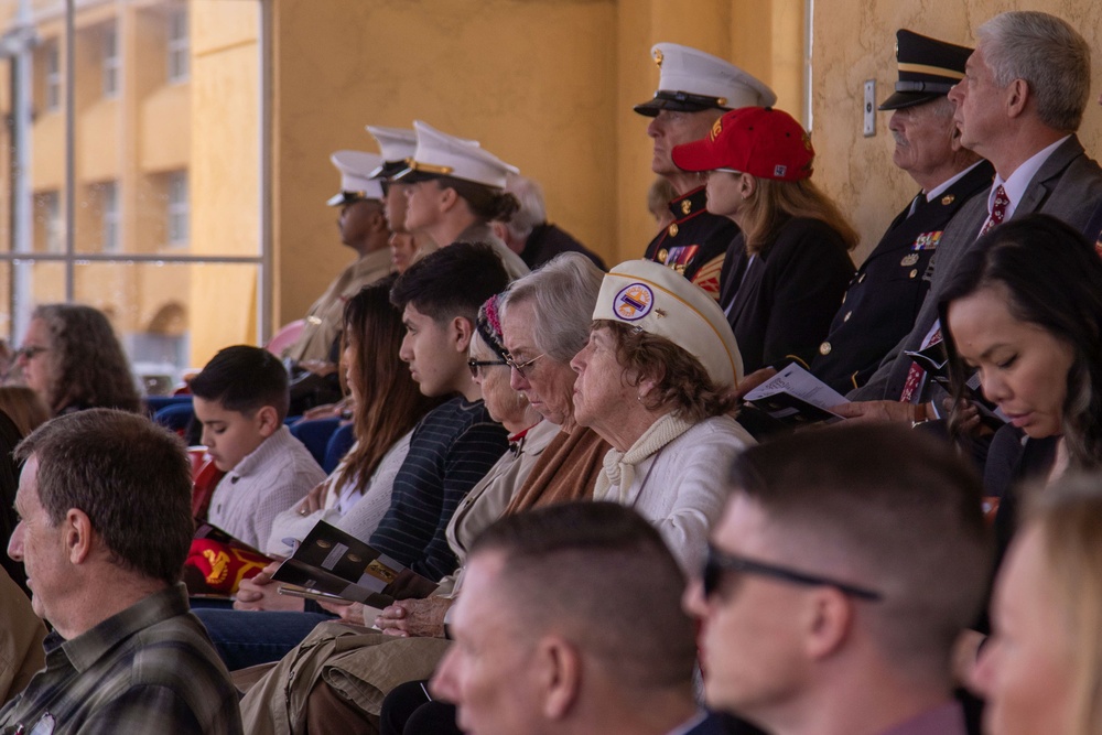 MCRD San Diego Gold Star Wives Visit