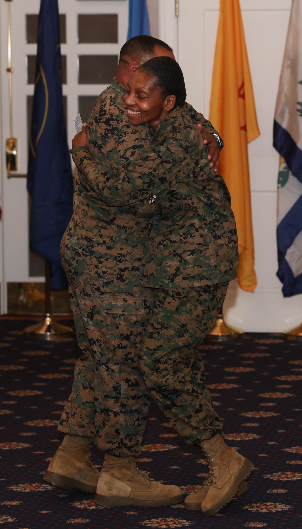 The first sergeant major of MCCOG retires, another assumes duties