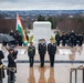 Chief of Staff of the U.S. Army hosts Chief of Indian Army Staff at Arlington National Cemetery