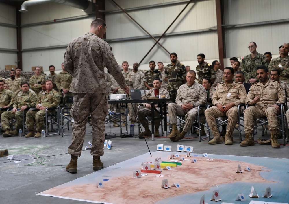 Task Force 51/5, Partner Nations Conduct FINEX Rehearsal of Concept during Eager Defender 24