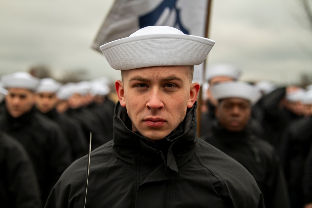 Recruit Training Command Pass in Review