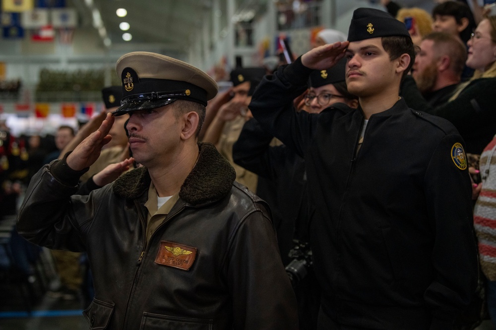 Recruit Training Command Pass in Review