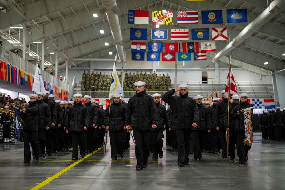 Recruit Training Command Pass in Review