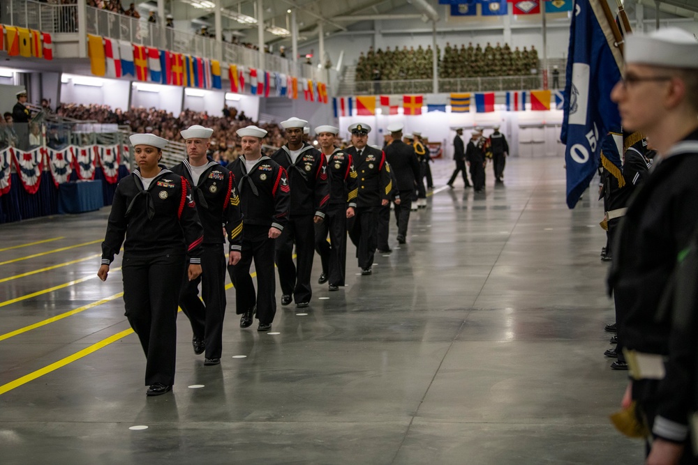 Recruit Training Command Pass in Review