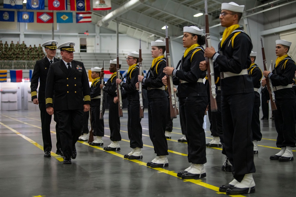 Recruit Training Command Pass in Review