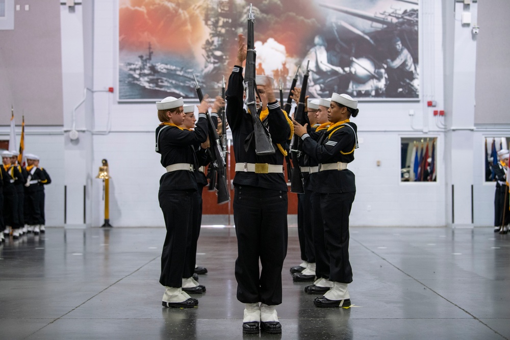 Recruit Training Command Pass in Review