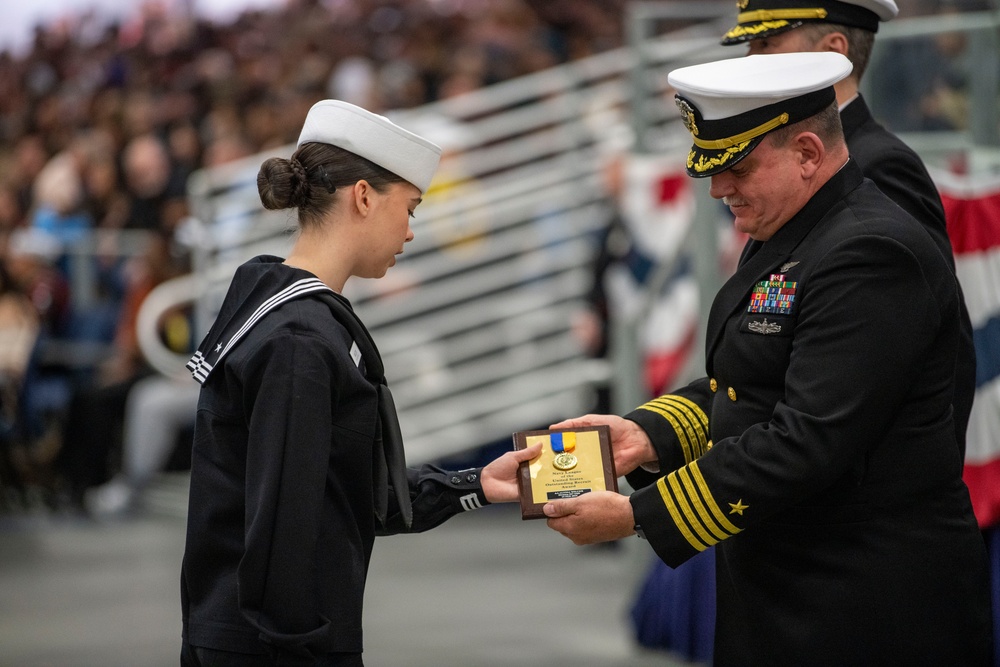 Recruit Training Command Pass-in-Review Award Winners