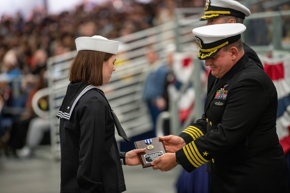 Recruit Training Command Pass-in-Review Award Winners