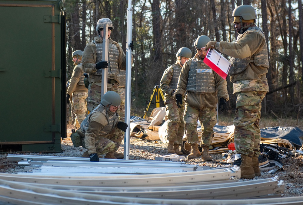 628th CES conduct field exercise