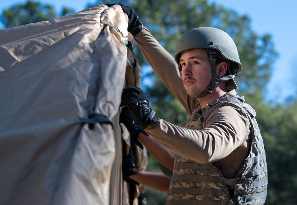 628th CES conduct field exercise