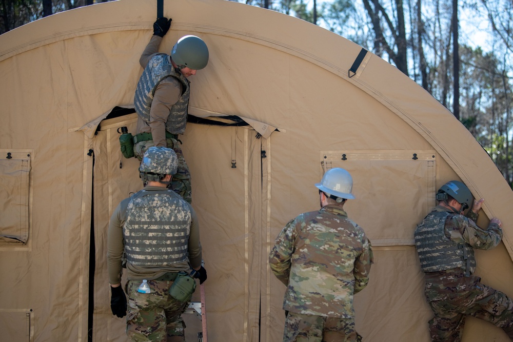 628th CES conduct field exercise