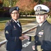 NORA Soldier Receives Coin from Commanding Officer
