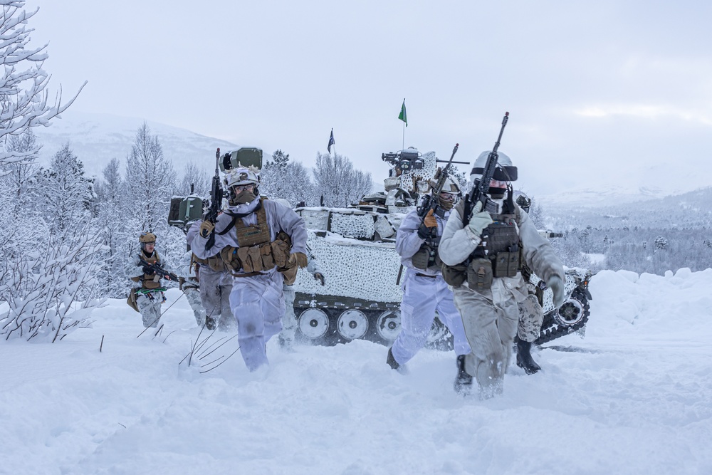 U.S. Marines and NATO Allies Conduct Joint Training in Preparation for Nordic Response 24