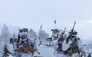 Norwegian military, U.S. Marines, NATO allies prepare for major winter warfare exercise in Norway