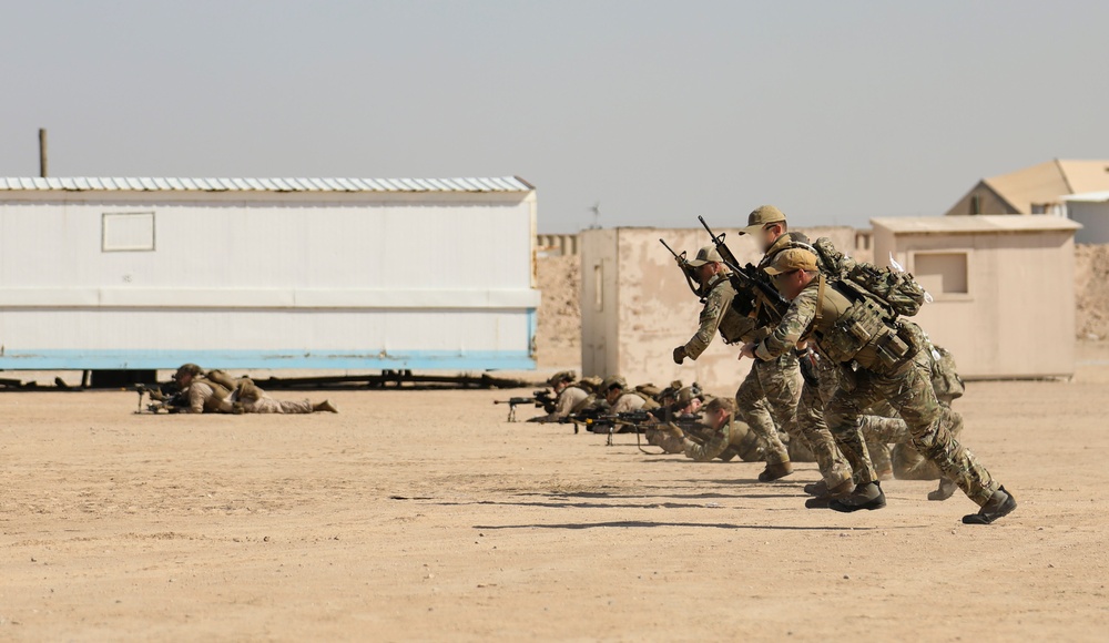 U.S., British Service Members Conduct FINEX Rehearsal during Eager Defender 24
