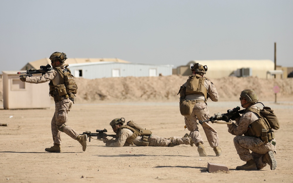 U.S., British Service Members Conduct FINEX Rehearsal during Eager Defender 24