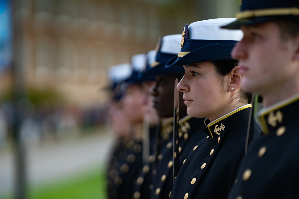 Coast Guard Academy holds Sunset Review