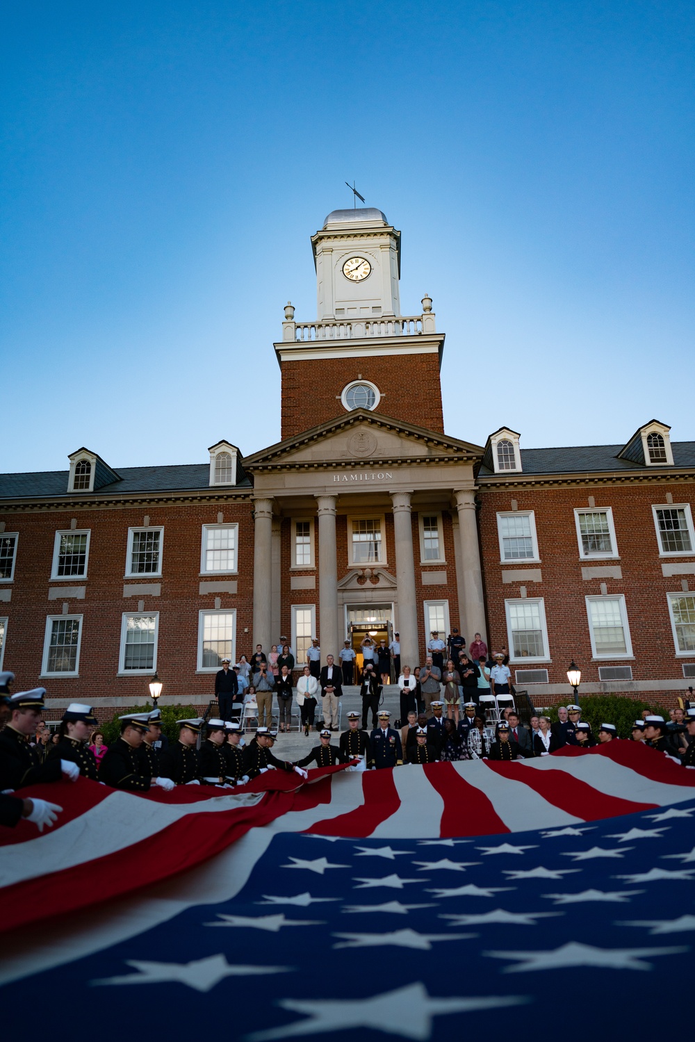 Coast Guard Academy holds Sunset Review