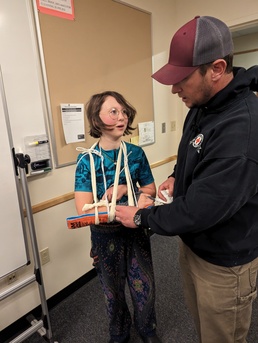 173rd Medical Group lends expertise to local youth mountain bike team
