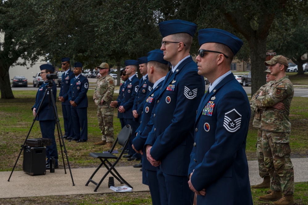 Mathies NCO Academy Assumption of Responsibility and Ribbon Cutting