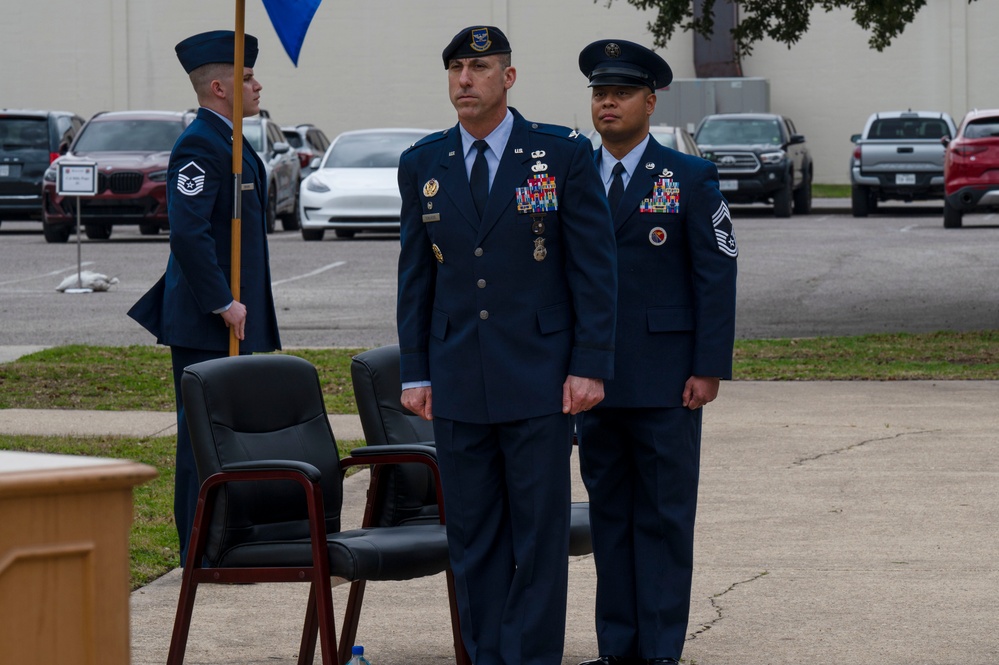 Mathies NCO Academy Assumption of Responsibility and Ribbon Cutting