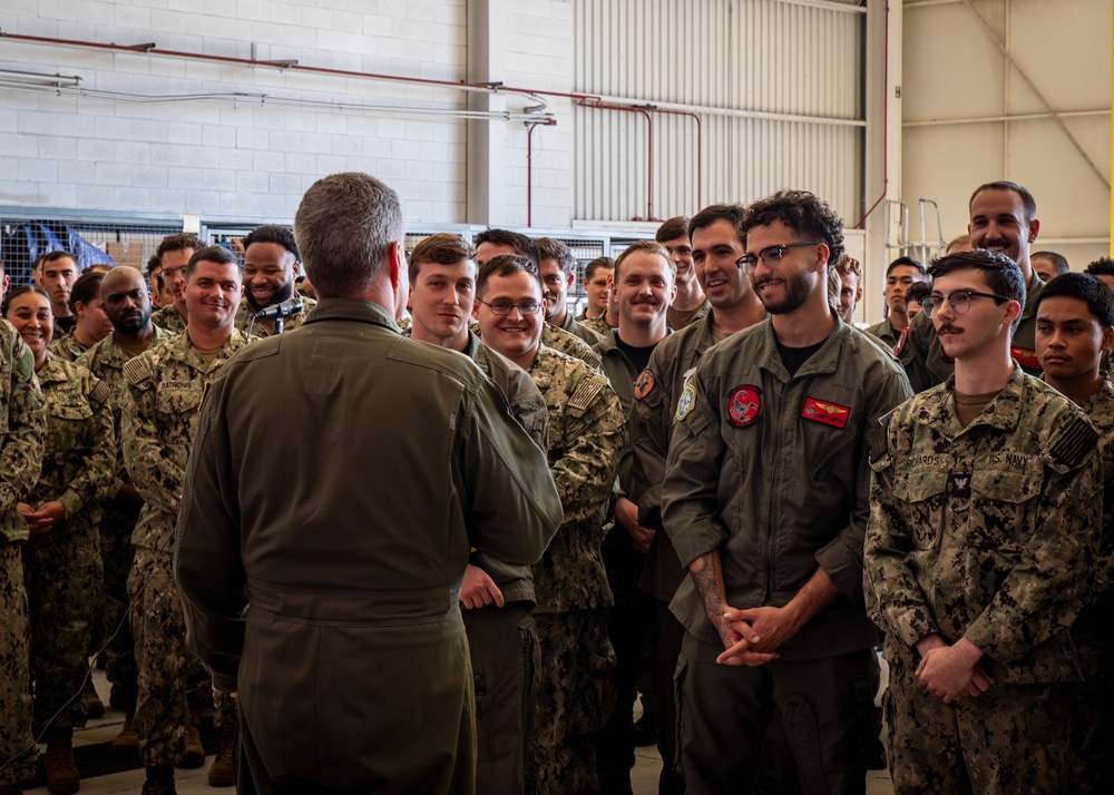 Adm. Samuel Paparo Speaks to HSM-73