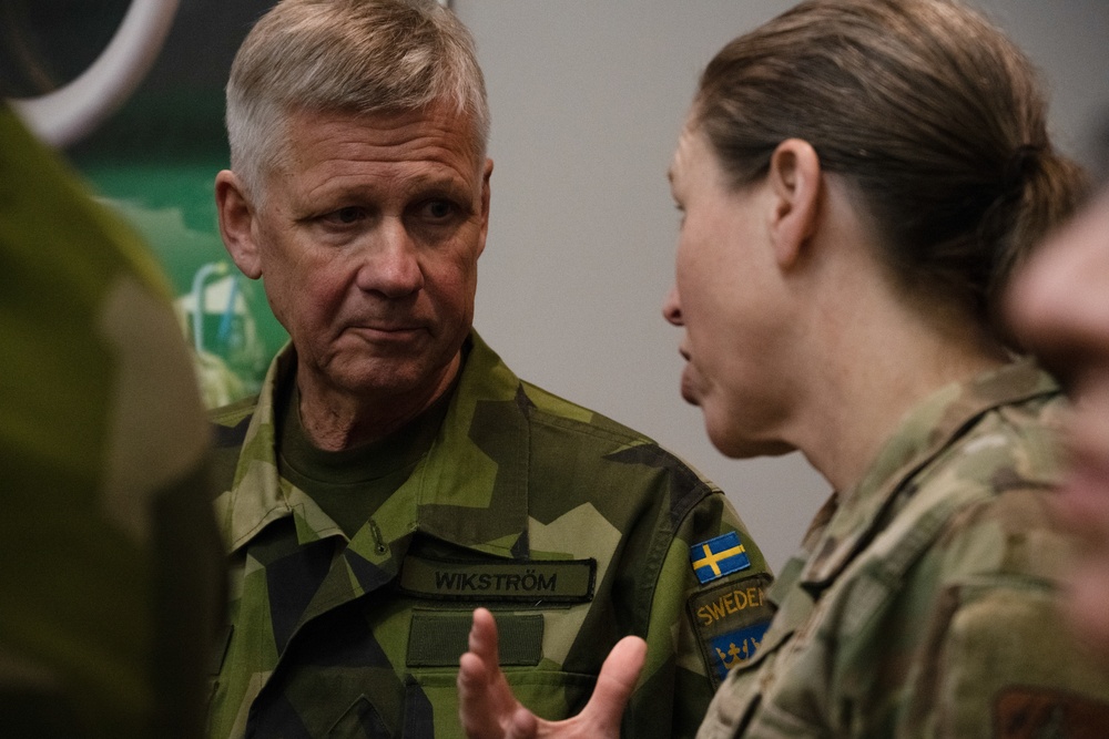 New York National Guard Hosts Swedish Delegation