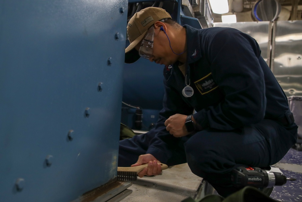 USS Tripoli Washing Machine Repair