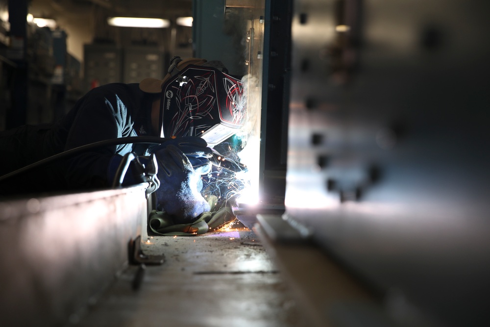 USS Tripoli Washing Machine Repair