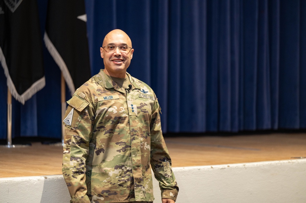 Space Operations Command Leadership Recognizes Team Members