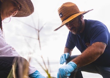 MCBH Environmental Division wrap up initial soil sampling efforts at Pu'uloa Range Training Facility