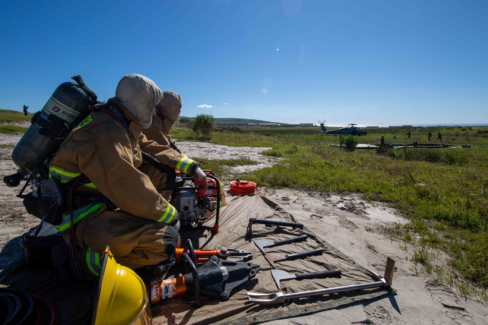 HSC-14 conducts an expeditionary exercise