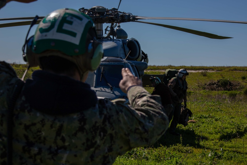 HSC-14 conducts an expeditionary exercise