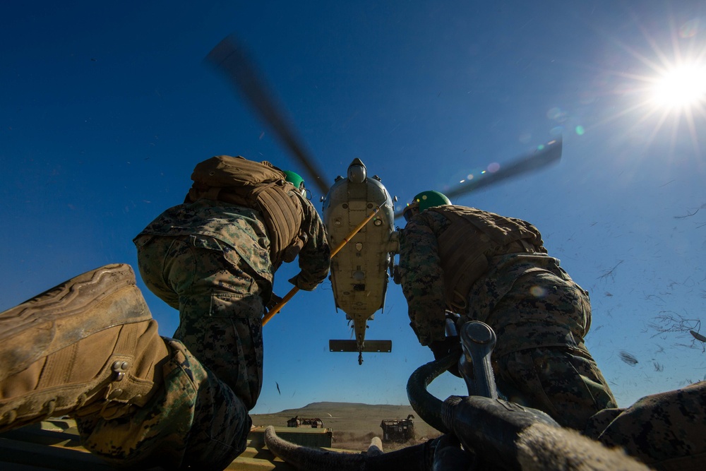 HSC-14 conducts an expeditionary exercise