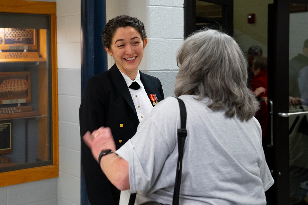 United States Navy Band performs at Soddy Daisy High School