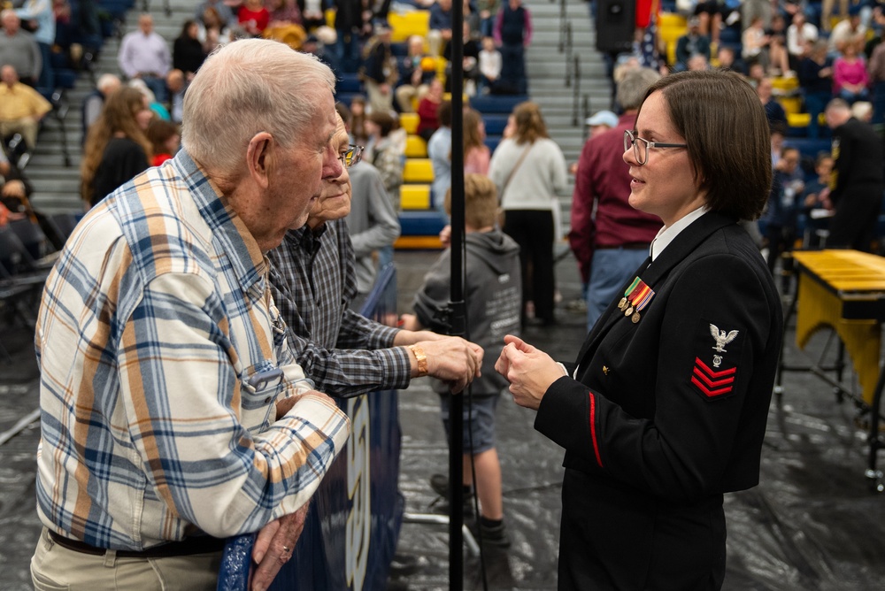 United States Navy Band performs at Soddy Daisy High School