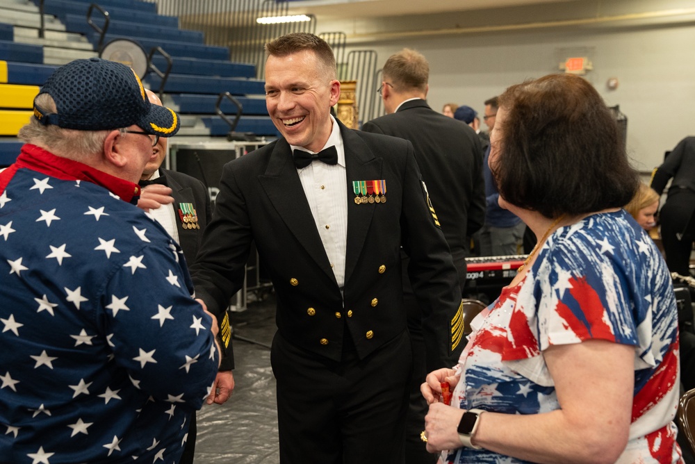 United States Navy Band performs at Soddy Daisy High School