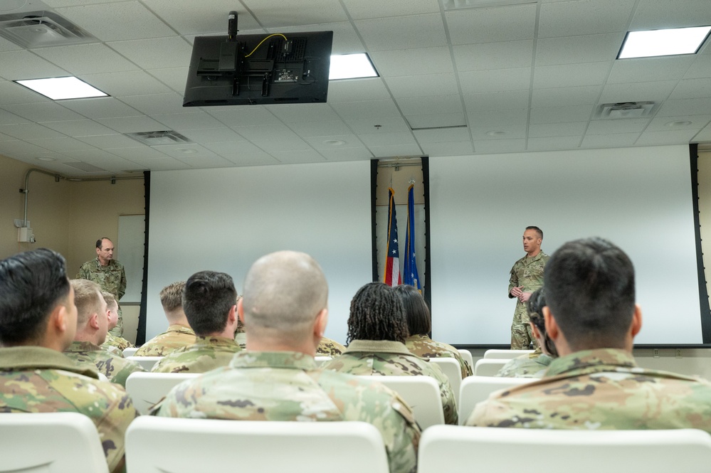 Lt. Gen. Kevin Kennedy visits 43rd IS, Cannon Air Force Base