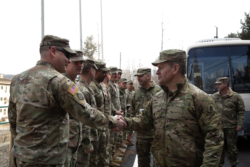 SMA Weimer meets Area I Soldiers