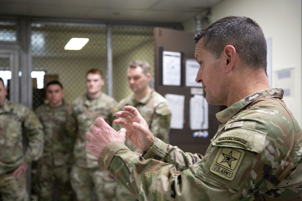 SMA Weimer meets Area I Soldiers