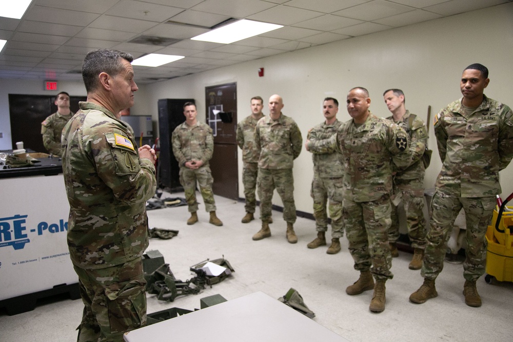 SMA Weimer meets Area I Soldiers