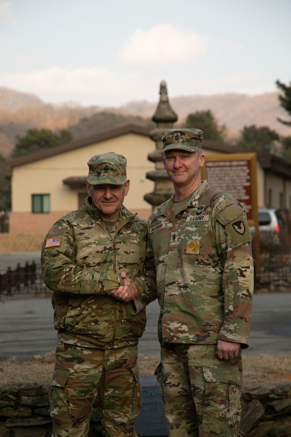 DVIDS - Images - SMA Weimer meets Area I Soldiers [Image 13 of 13]